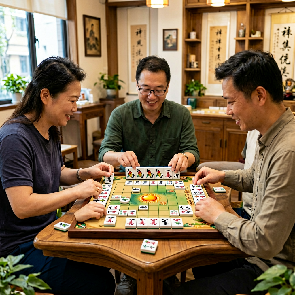 太阳成集团棋牌类游戏专区，展示经典棋牌玩法界面